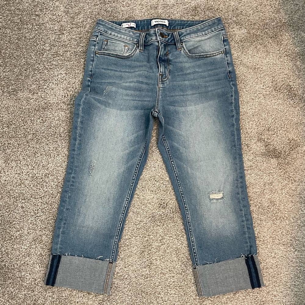 Vigoss midrise capri jeans
